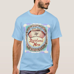 Retro RN Nurse Cap  T-Shirt