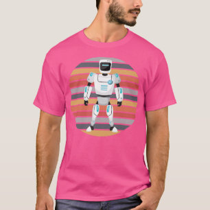 Retro Robot Robotics Science Student Robot Enthusi T-Shirt