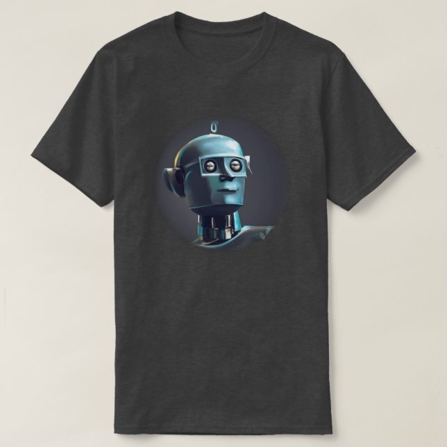 Retro Robot T-Shirt (Design Front)
