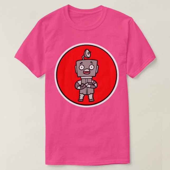 Retro Robot T-Shirt (Design Front)