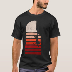 Retro Rock Climbing Cat Climbing Men Women Meowtai T-Shirt
