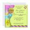 Retro Rock 'n Roll Birthday Party Invitation