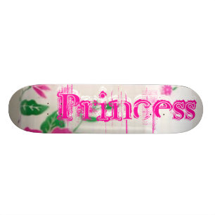 Retro Rock Princess Skateboard