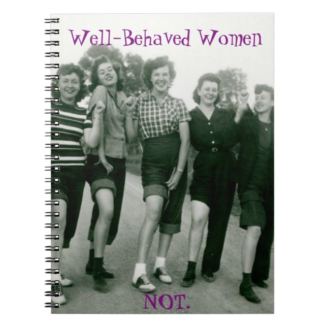 Retro, Rockabilly Rebel Notebook (Front)