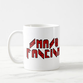 Retro Rocker - Smash Fascism Coffee Mug