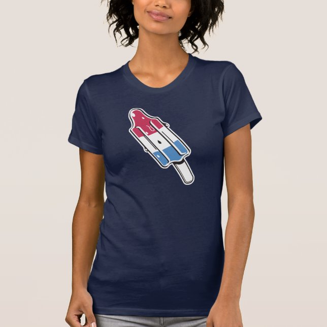 retro rocket ice pop T-Shirt (Front)