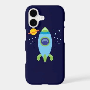 Retro Rocket iPhone Case