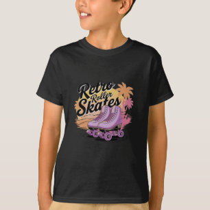 Retro Roller Skates - 80s Vibes Sticker8  T-Shirt