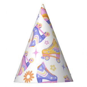 Retro Roller Skating Disco Party Hat
