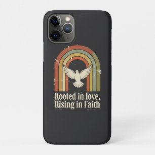 Retro rooted and rising faith design Case-Mate iPhone case