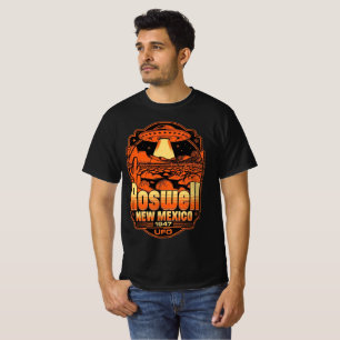 Retro Roswell UFO Desert Vintage Alien T-Shirt