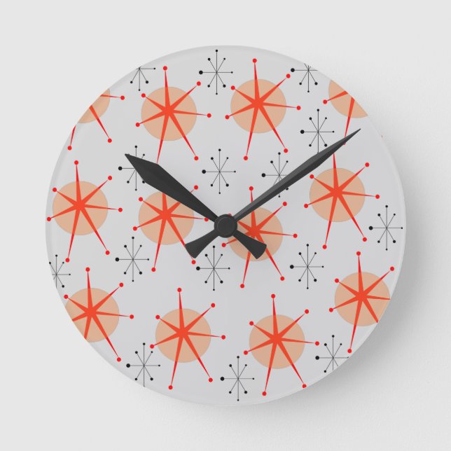 Retro  round clock (Front)