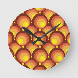 Retro Round Clock