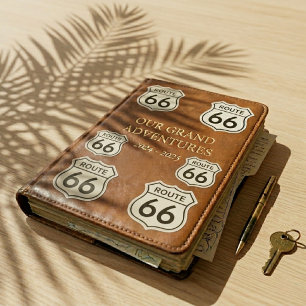 Retro Route 66 Shield Custom 