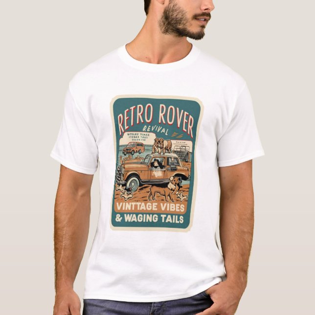Retro Rover Revival T-Shirt (Front)