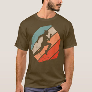 Retro runner, motivation, jogger, sprten jogging T-Shirt