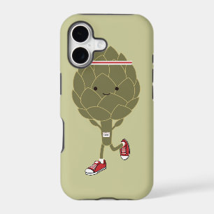 Retro Running Artichoke