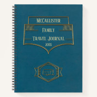 Retro RV Camper Travel Journal