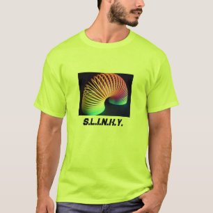 Retro S.L.I.N.K.Y. t shirt club birthday slinky
