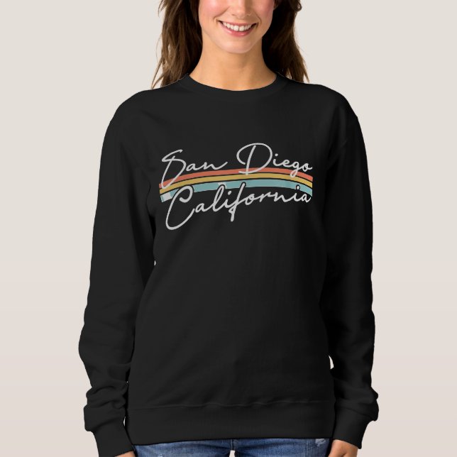 Retro San Diego California Sweatshirt (Front)