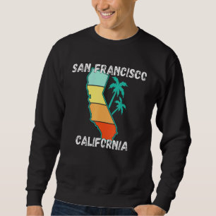 Retro San Francisco California Apparel Sweatshirt