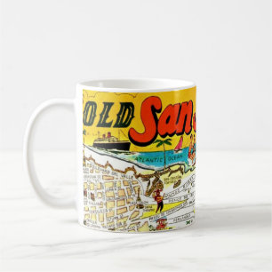 Retro San Juan Puerto Rico Mug