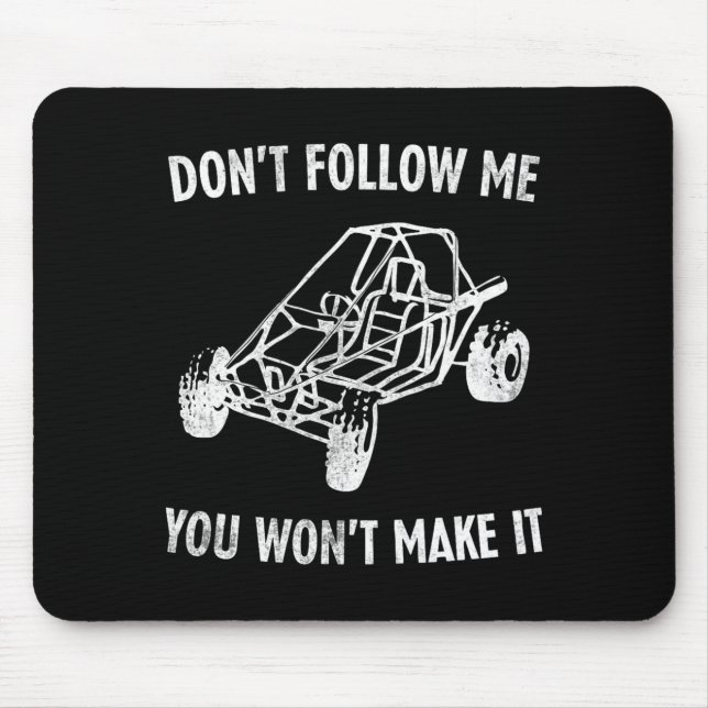 Retro Sand Dune Buggy Buggies Racing Beach Ride Mouse Pad (Front)