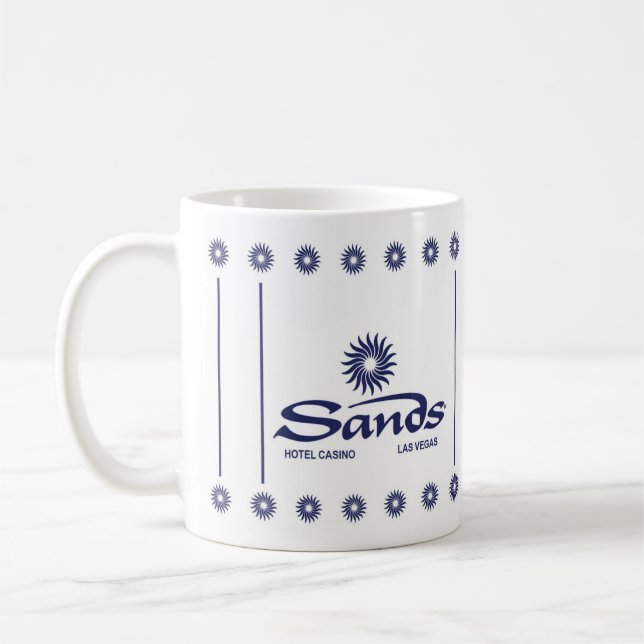 Retro Sands Casino style design Coffee Mug (Left)