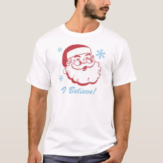 Retro Santa Believe T-Shirt