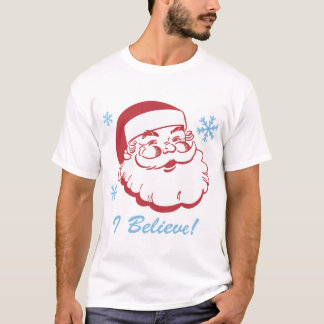 Retro Santa Believe T-Shirt