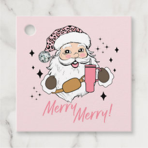 Retro Santa, Boujee Stanley Belt Bag Santa Favour Tags