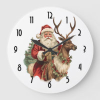 Retro Santa Classic Traditional Christmas