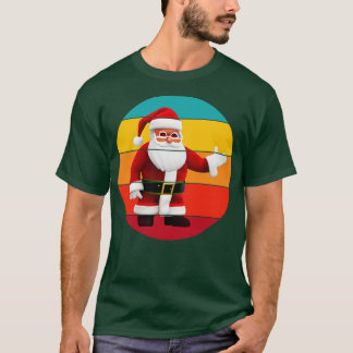 Retro Santa Claus T-Shirt