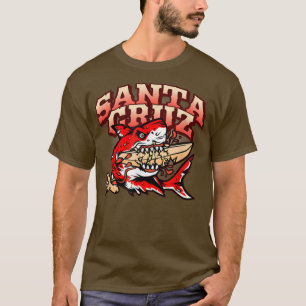 Retro Santa Cruz California Great White Shark Vs, T-Shirt