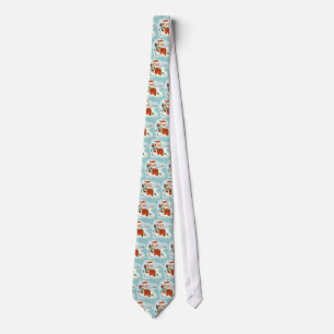 Retro Santa tie
