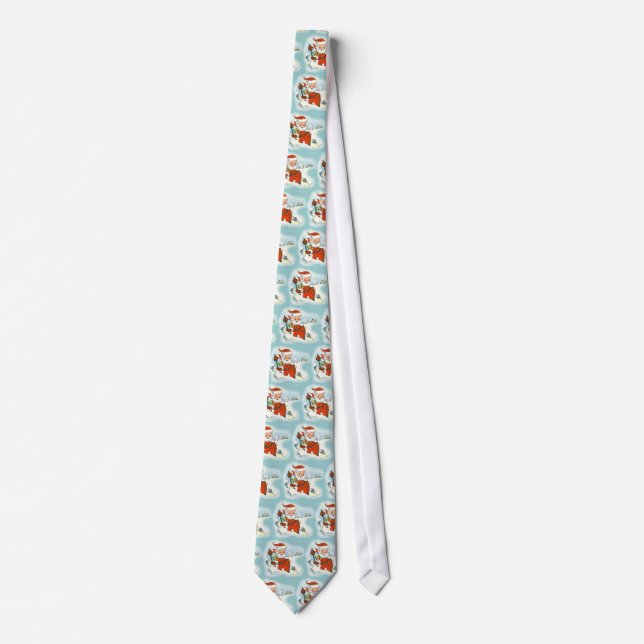 Retro Santa tie (Front)