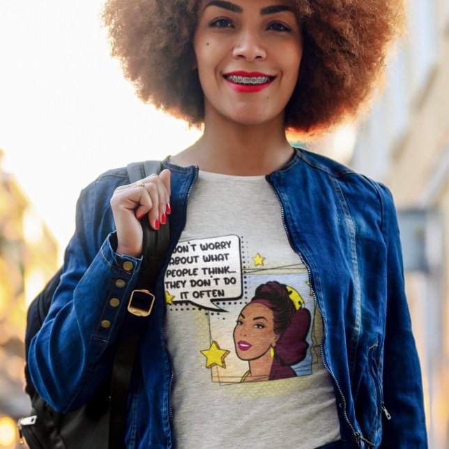 Retro Sarcastic Phrase 50s Housewife Pop Art  T-Shirt (Creator Uploaded)