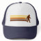 Retro Sasquatch Design Mesh Trucker Hat