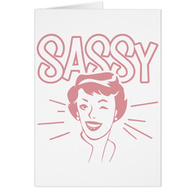 Retro Sassy Attitude (Front)