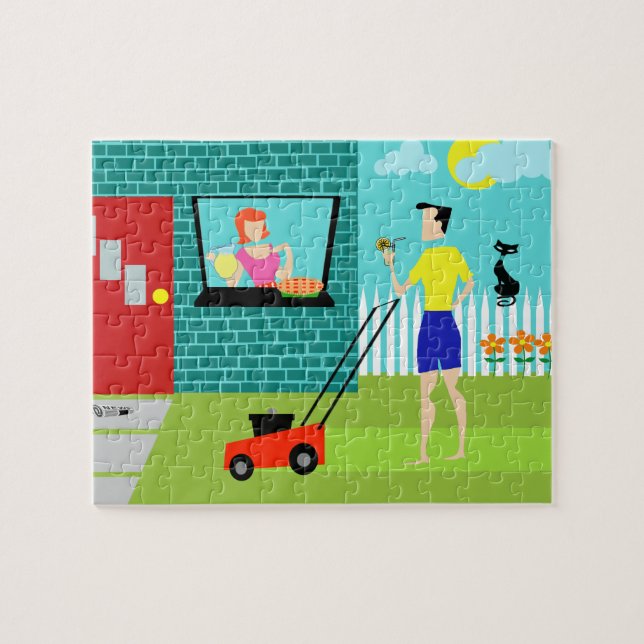 Retro Saturday Morning Puzzle (Horizontal)