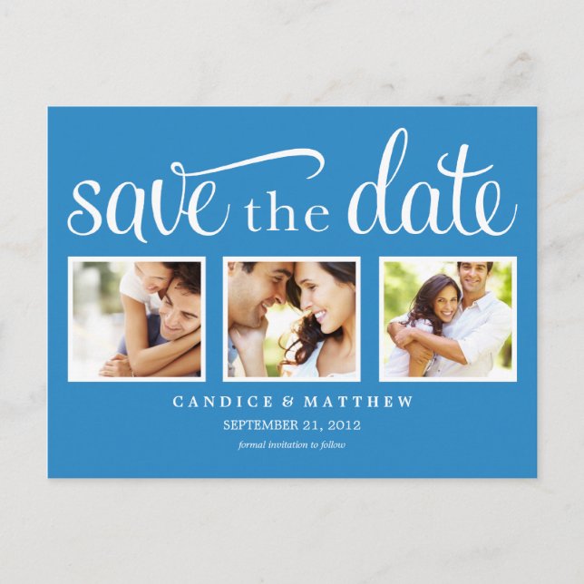 RETRO | SAVE THE DATE ANNOUNCEMENT (Front)