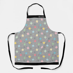 Retro Scattered Atomic Explosions Apron