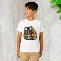 Retro School Bus Vintage Yellow