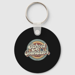 Retro School Counsellor Ck To School Teacher Squad Key Ring