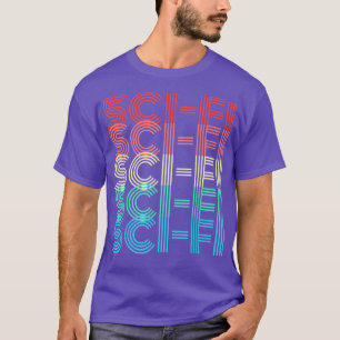 Retro Sci-Fi Mens Science Fiction Lover Vintage Sc T-Shirt