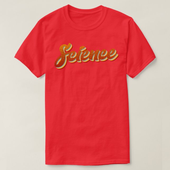 Retro Science T-Shirt (Design Front)
