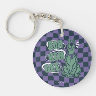 Retro Scooby "OMG" Key Ring