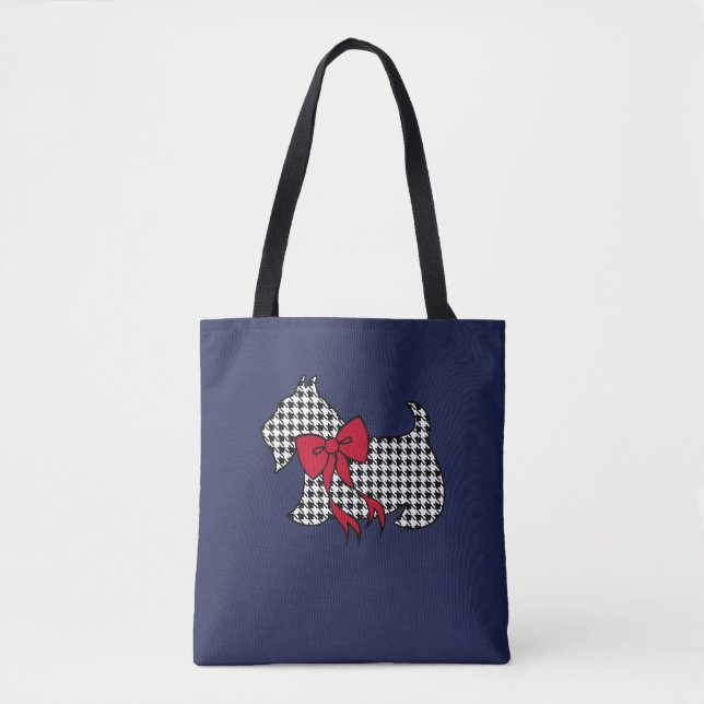 Retro Scottish Terrier Bag (Front)