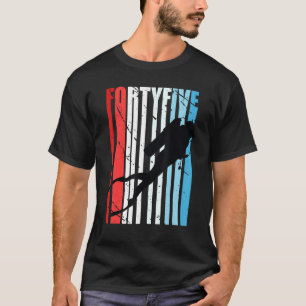 Retro Scuba Diving 45th Birthday Deep Sea Diver Wo T-Shirt