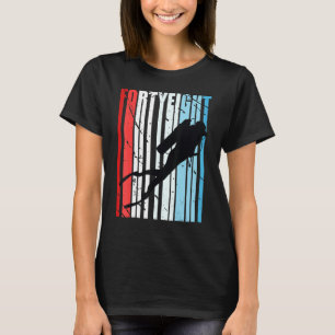 Retro Scuba Diving 48th Birthday Deep Sea Diver Wo T-Shirt
